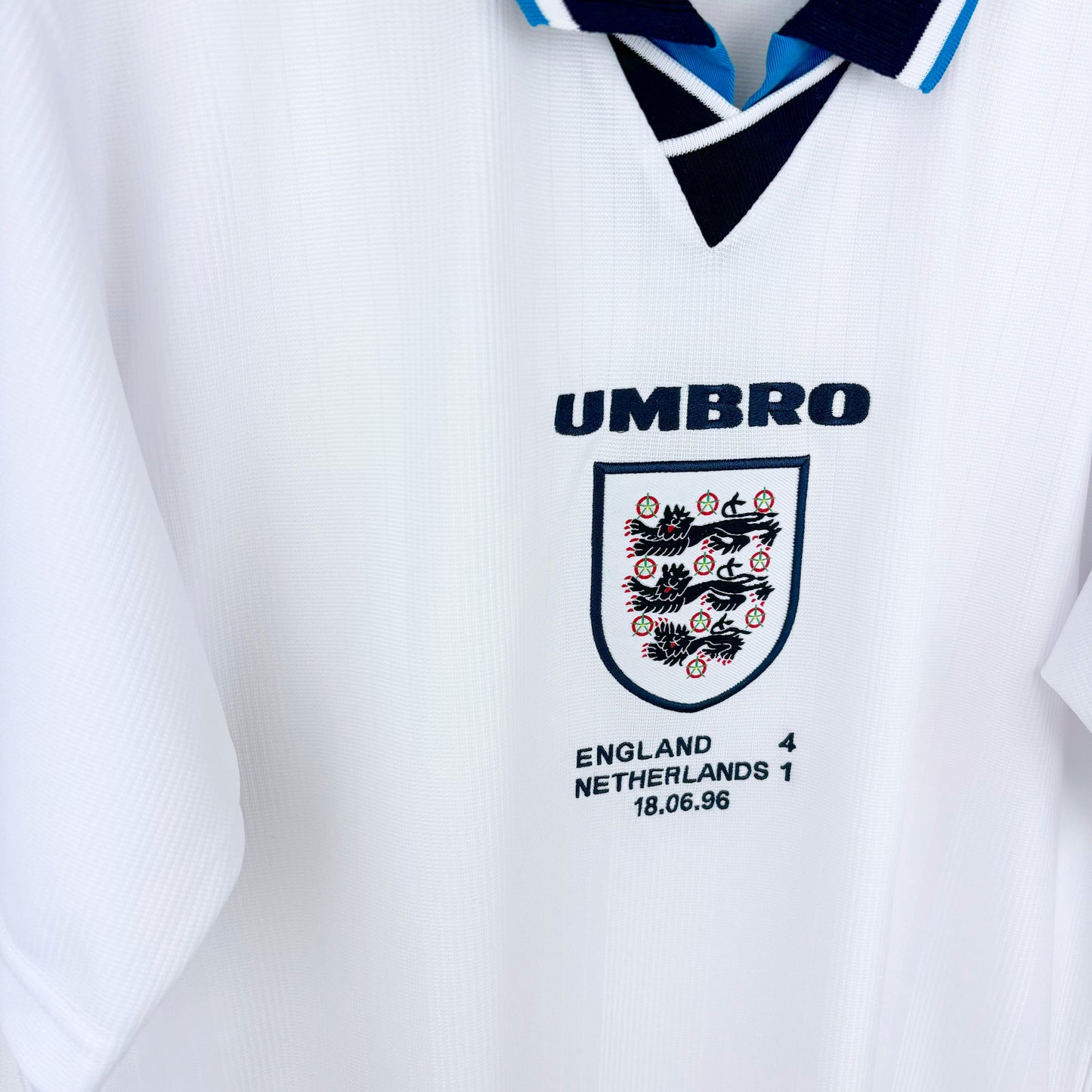 England 1996-1997 Umbro Home Football Shirt