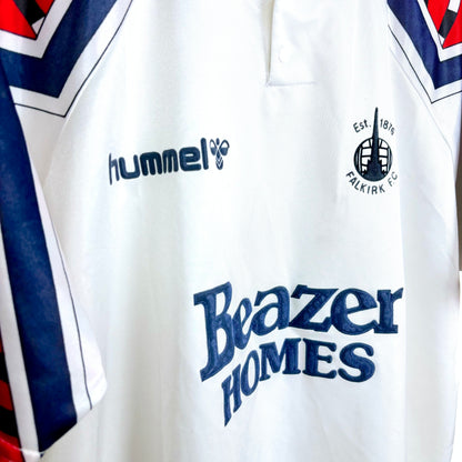 Falkirk 1991-1994 Hummel Away Football Shirt