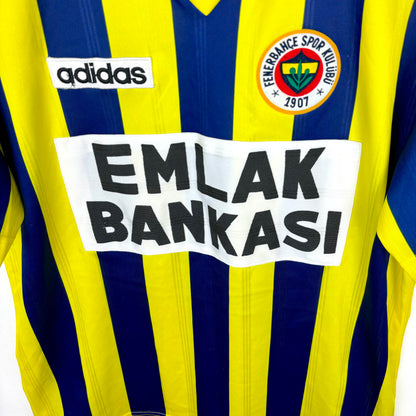 Fenerbahce 1995-1996 Adidas Home Football Shirt