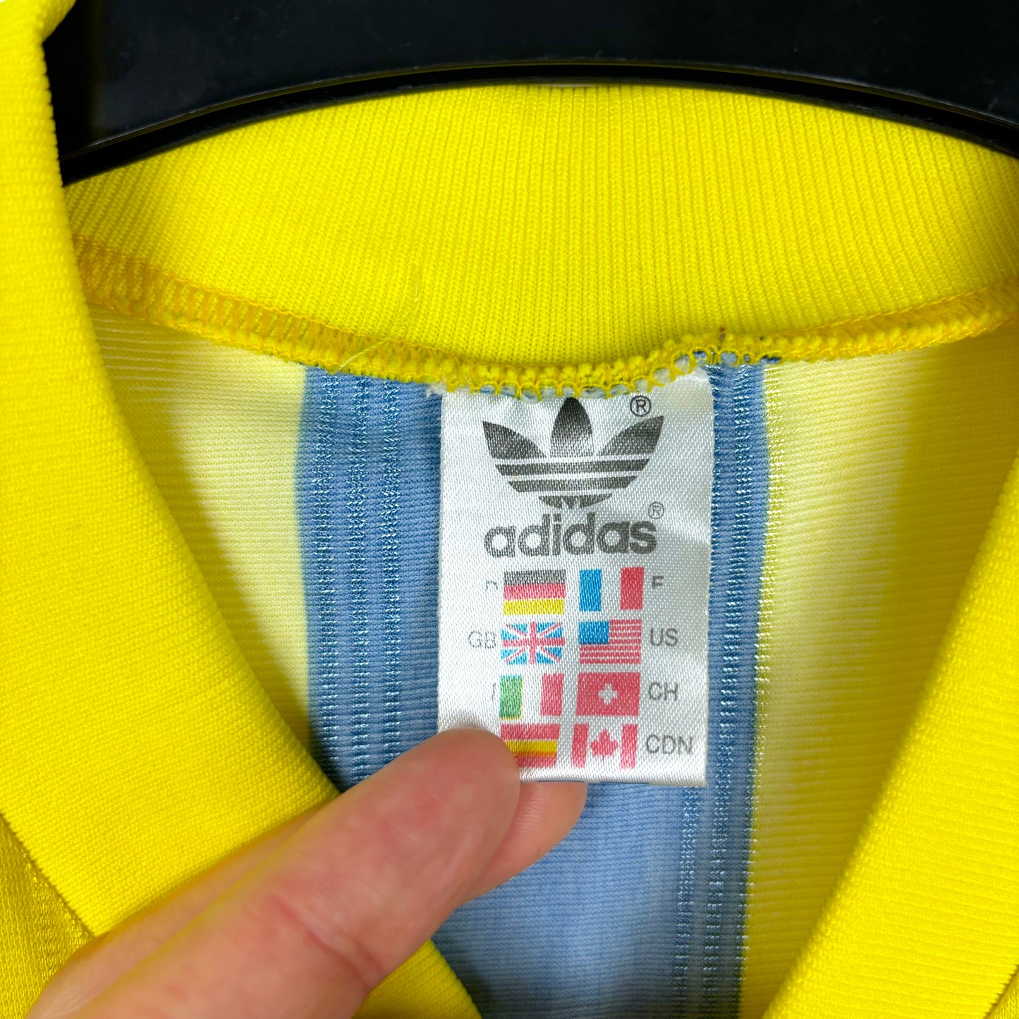 Fenerbahce 1995-1996 Adidas Home Football Shirt