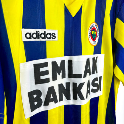 Fenerbahce 1995-1996 Adidas Home Football Shirt