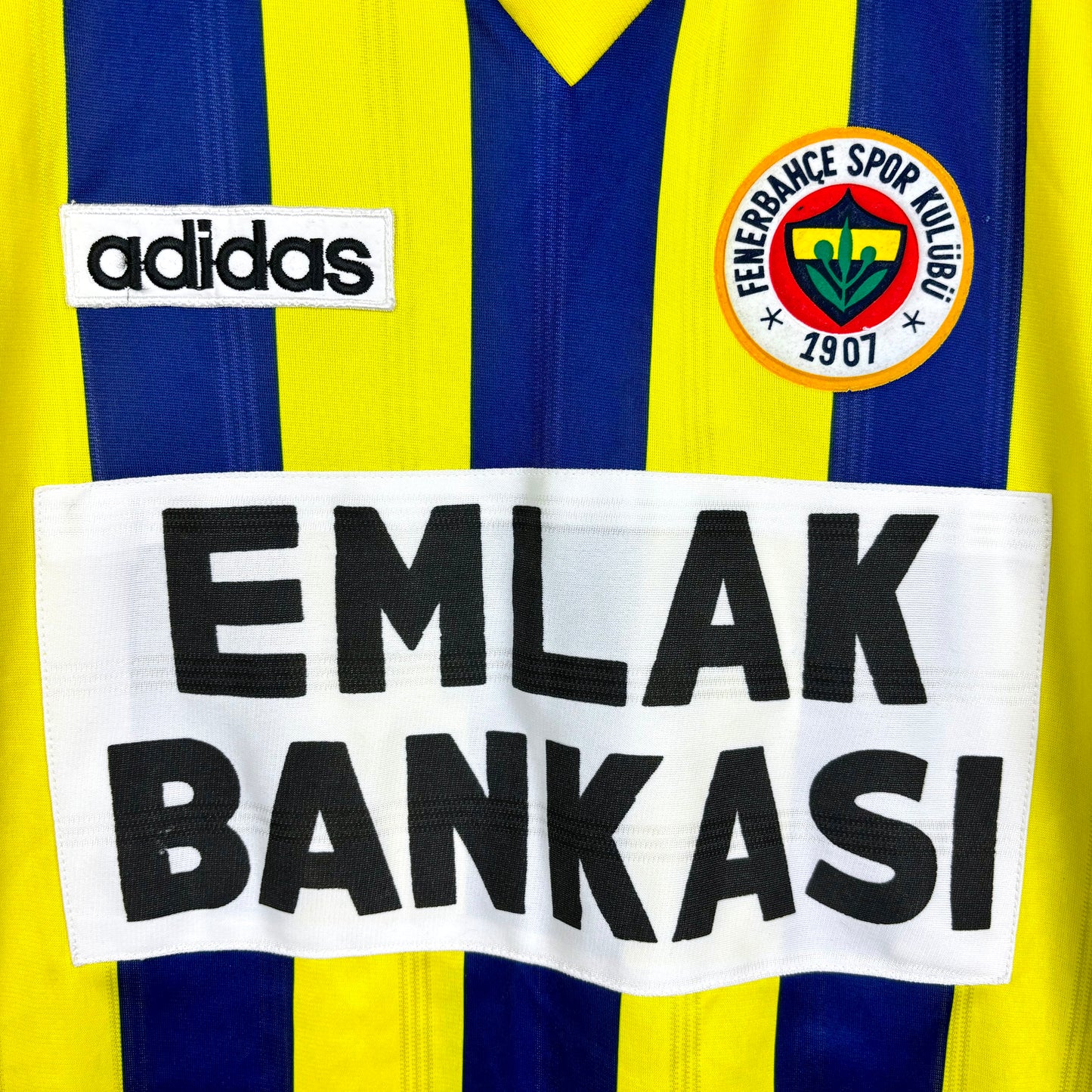 Fenerbahce 1995-1996 Adidas Home Football Shirt