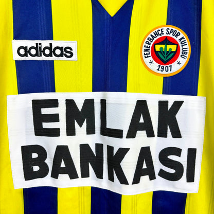 Fenerbahce 1995-1996 Adidas Home Football Shirt