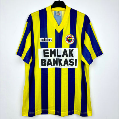 Fenerbahce 1995-1996 Adidas Home Football Shirt
