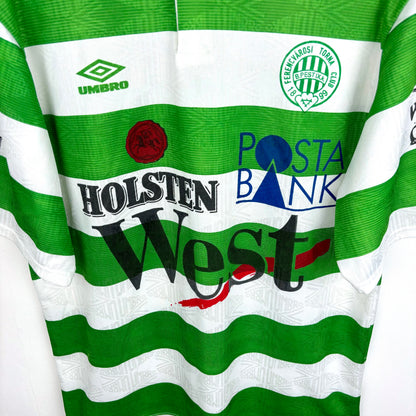Ferencvaros 1992-1993 Umbro Home Football Shirt