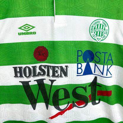 Ferencvaros 1992-1993 Umbro Home Football Shirt