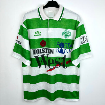 Ferencvaros 1992-1993 Umbro Home Football Shirt