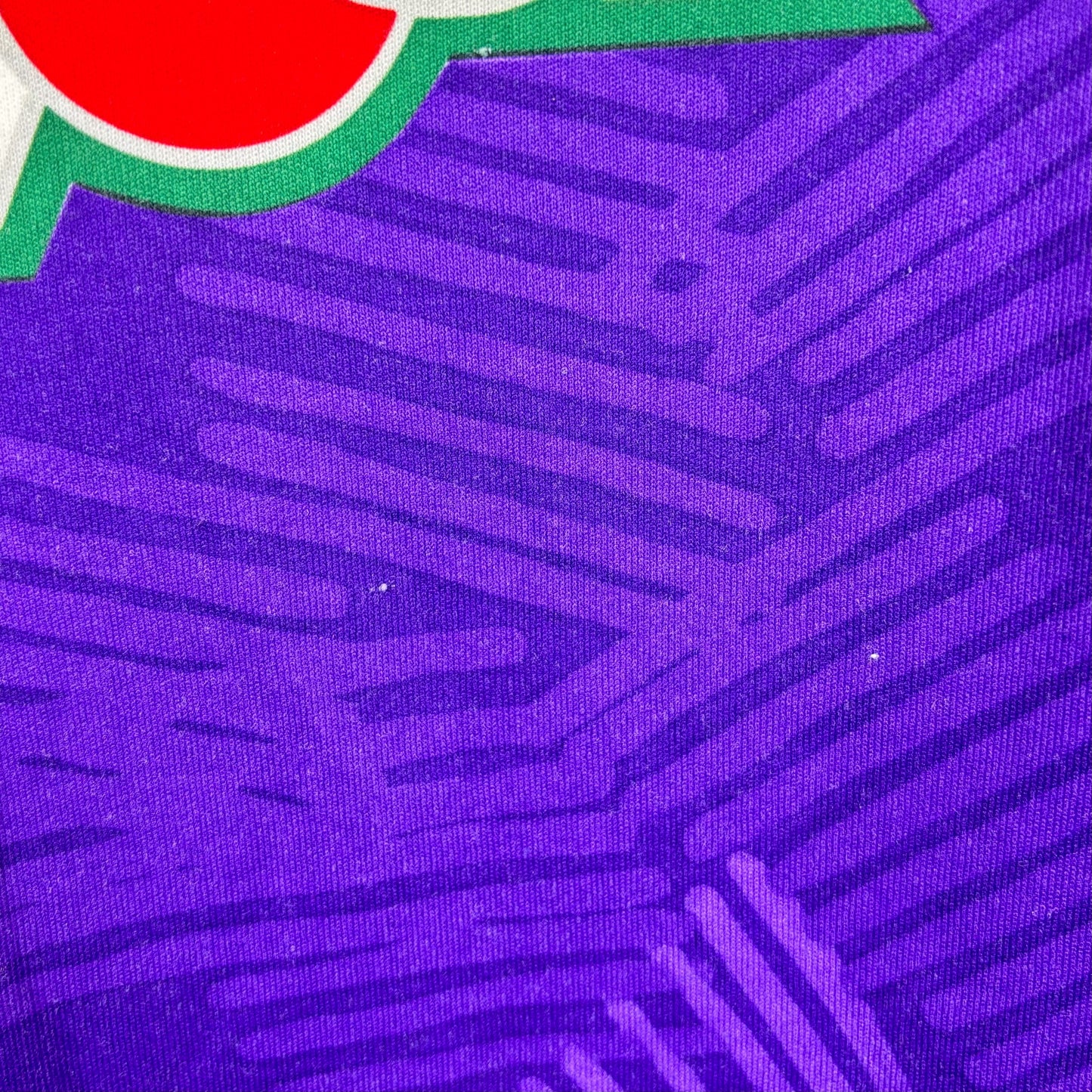 Fiorentina 1992-1993 Lotto 7up Home Football Shirt Jersey