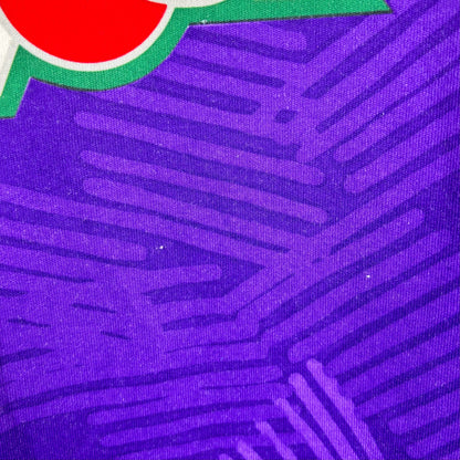 Fiorentina 1992-1993 Lotto 7up Home Football Shirt Jersey