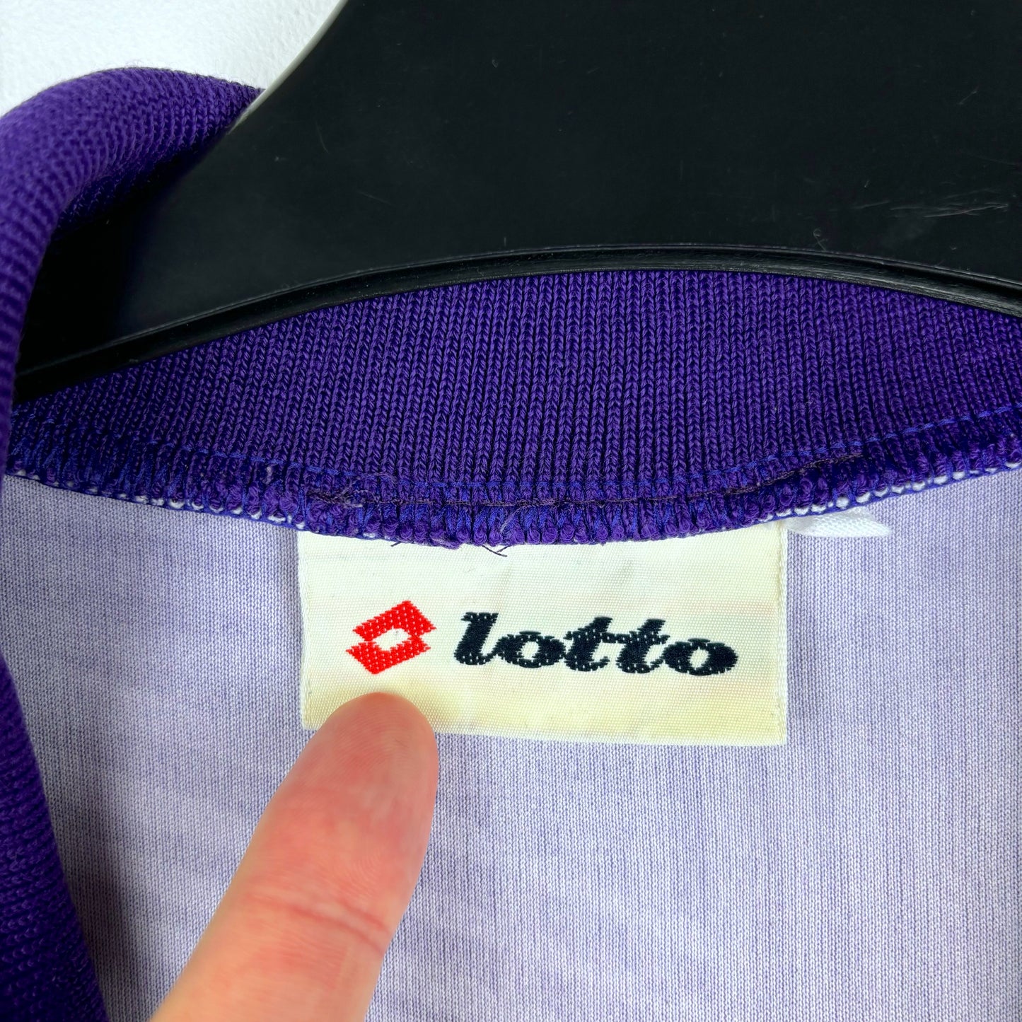 Fiorentina 1992-1993 Lotto 7up Home Football Shirt Jersey