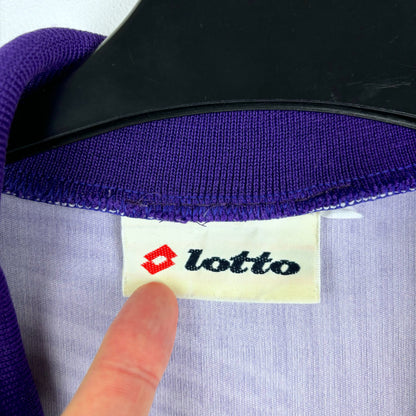 Fiorentina 1992-1993 Lotto 7up Home Football Shirt Jersey