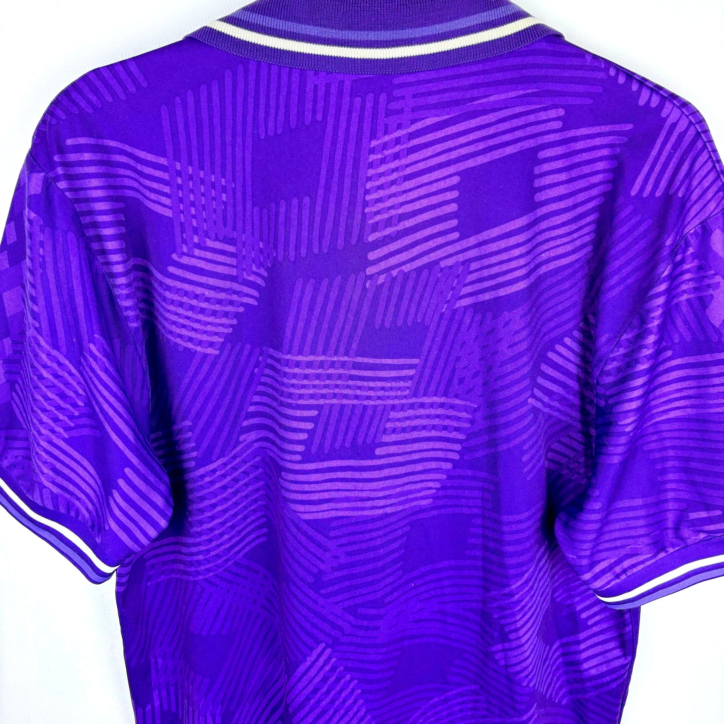 Fiorentina 1992-1993 Lotto 7up Home Football Shirt Jersey