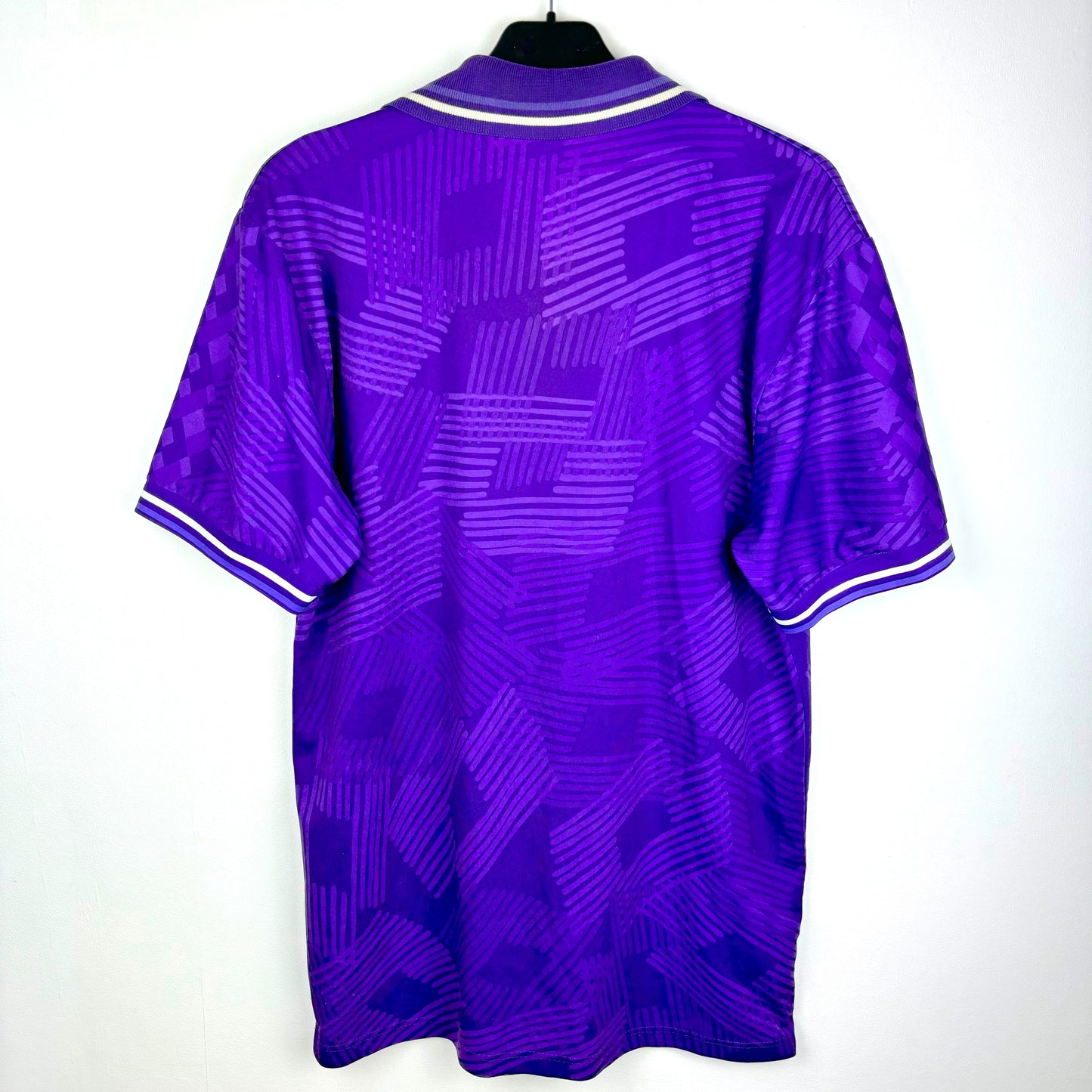 Fiorentina 1992-1993 Lotto 7up Home Football Shirt Jersey