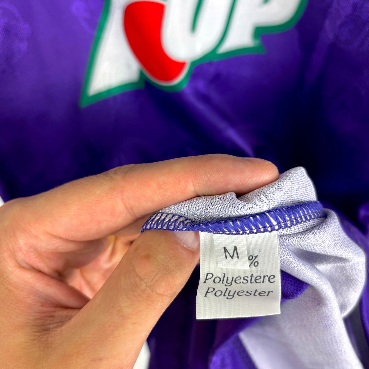 Fiorentina 1993-1994 Uhlsport Home Football Shirt
