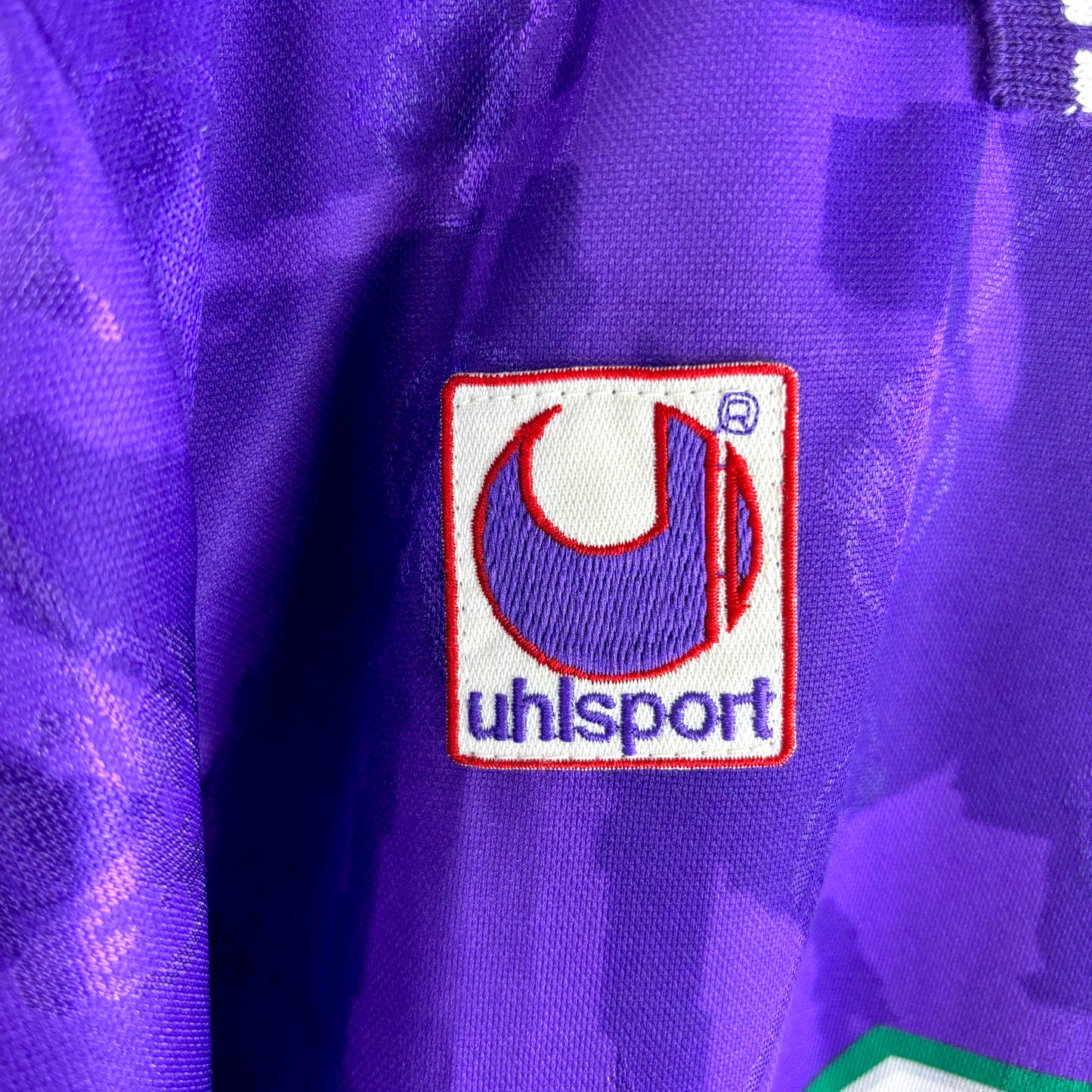 Fiorentina 1993-1994 Uhlsport Home Football Shirt