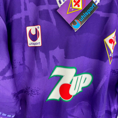 Fiorentina 1993-1994 Uhlsport Home Football Shirt BNWT