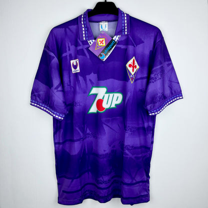 Fiorentina 1993-1994 Uhlsport Home Football Shirt BNWT
