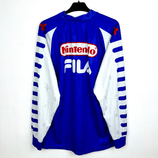 Fiorentina 1998-1999 Fila Nintendo Training Football Shirt