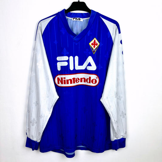 Fiorentina 1998-1999 Fila Nintendo Training Football Shirt