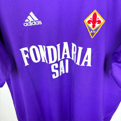 Fiorentina 2003-2004 Adidas Home Football Shirt Jersey BNWT
