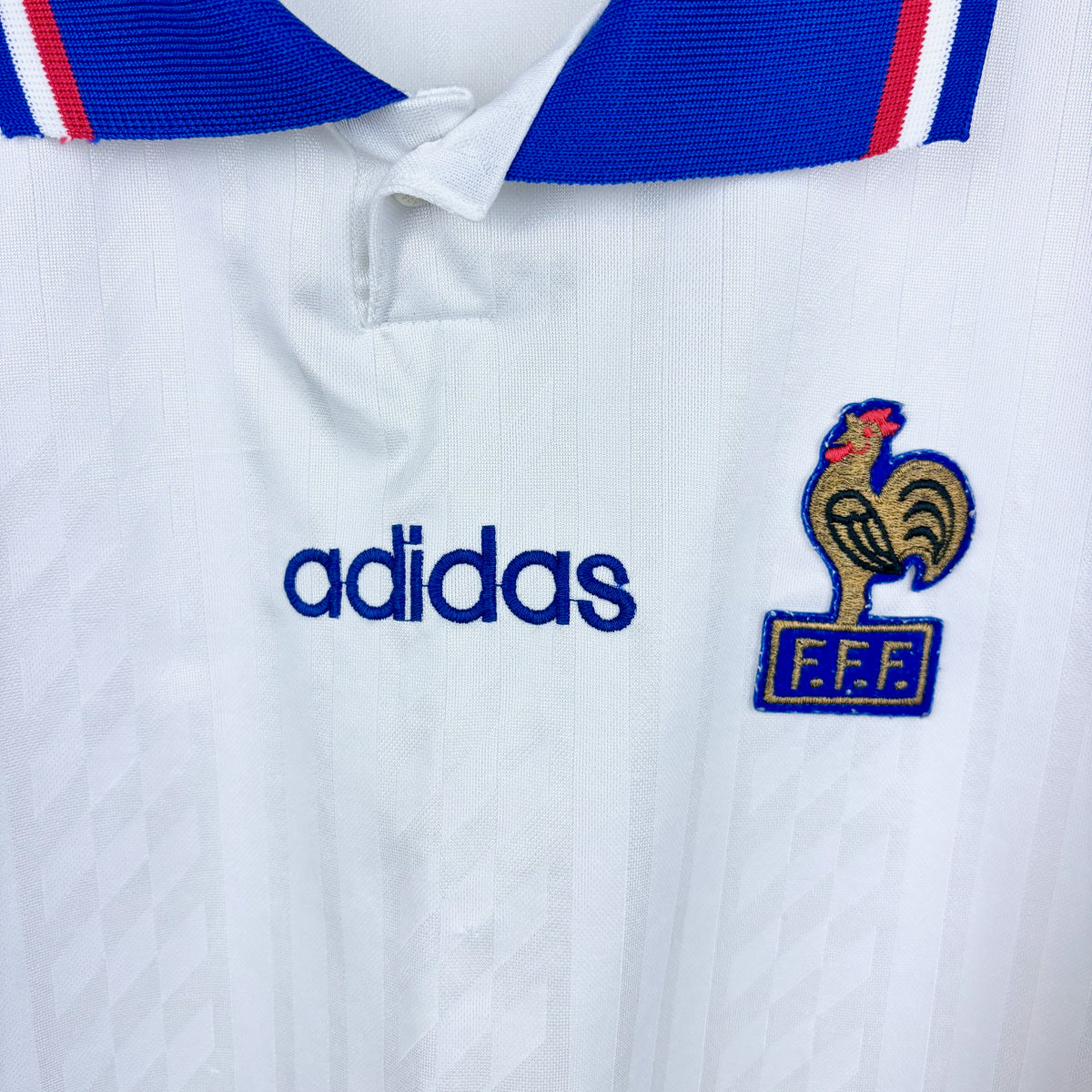 France 1994-1996 Adidas Away Football Shirt