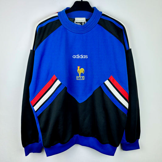 France 1994-1995 Adidas Football Training Sweatshirt