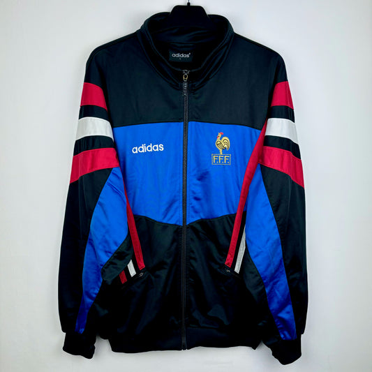 France 1996-1997 Adidas Football Training Track Jacket