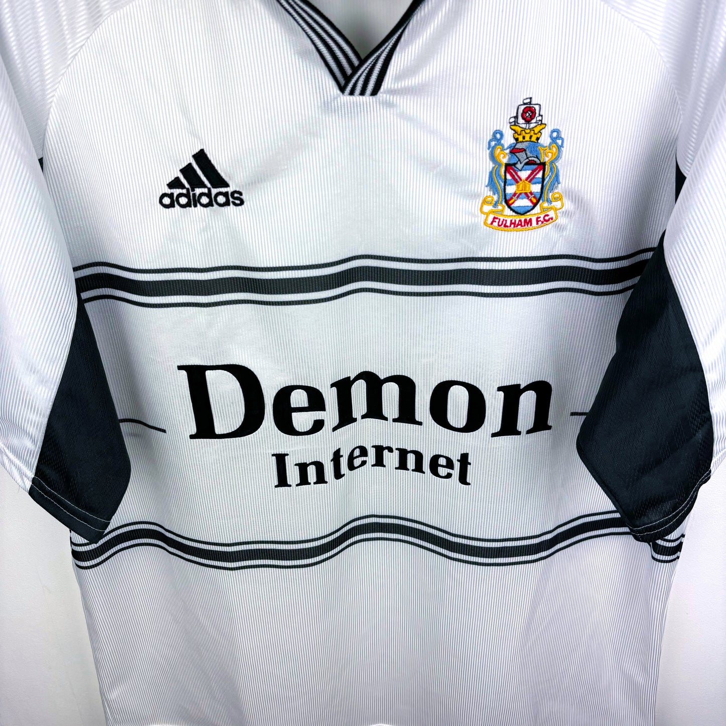 Fulham 1999-2001 Adidas Home Football Shirt Jersey