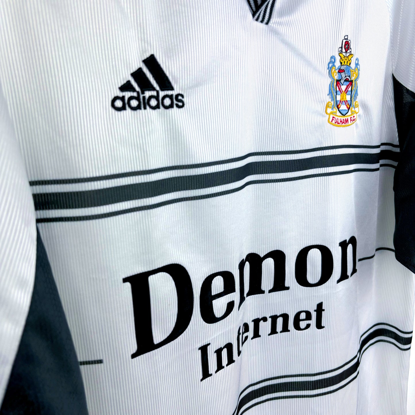 Fulham 1999-2001 Adidas Home Football Shirt Jersey