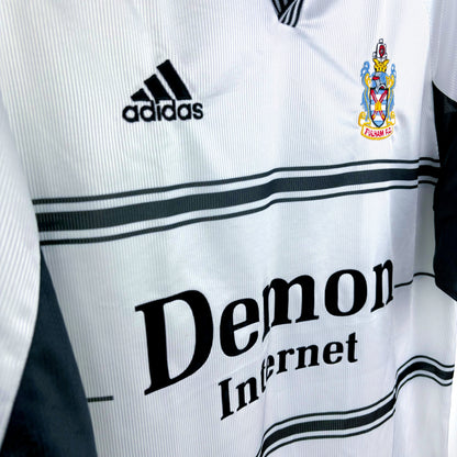 Fulham 1999-2001 Adidas Home Football Shirt Jersey