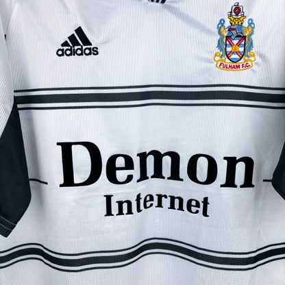 Fulham 1999-2001 Adidas Home Football Shirt Jersey