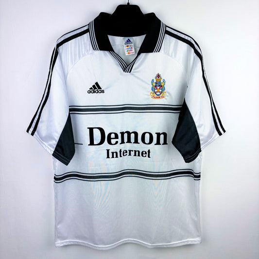 Fulham 1999-2001 Adidas Home Football Shirt Jersey