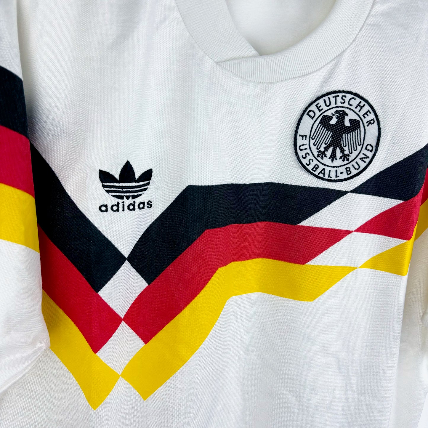 Germany 1988-1990 Adidas Home Football Shirt