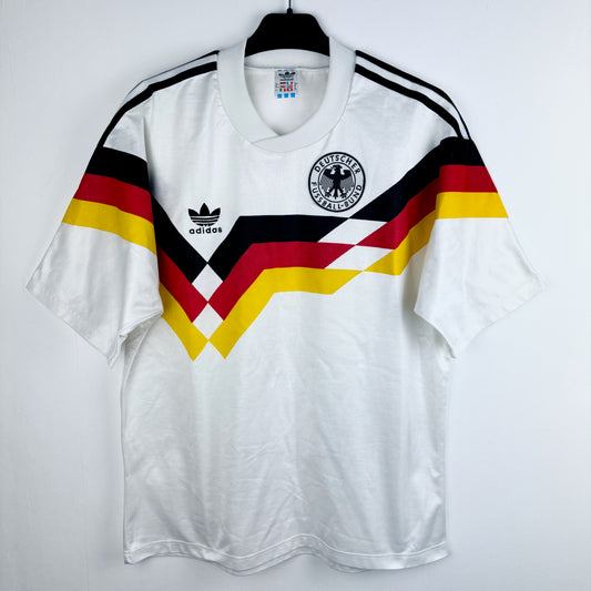 Germany 1988-1990 Adidas Home Football Shirt