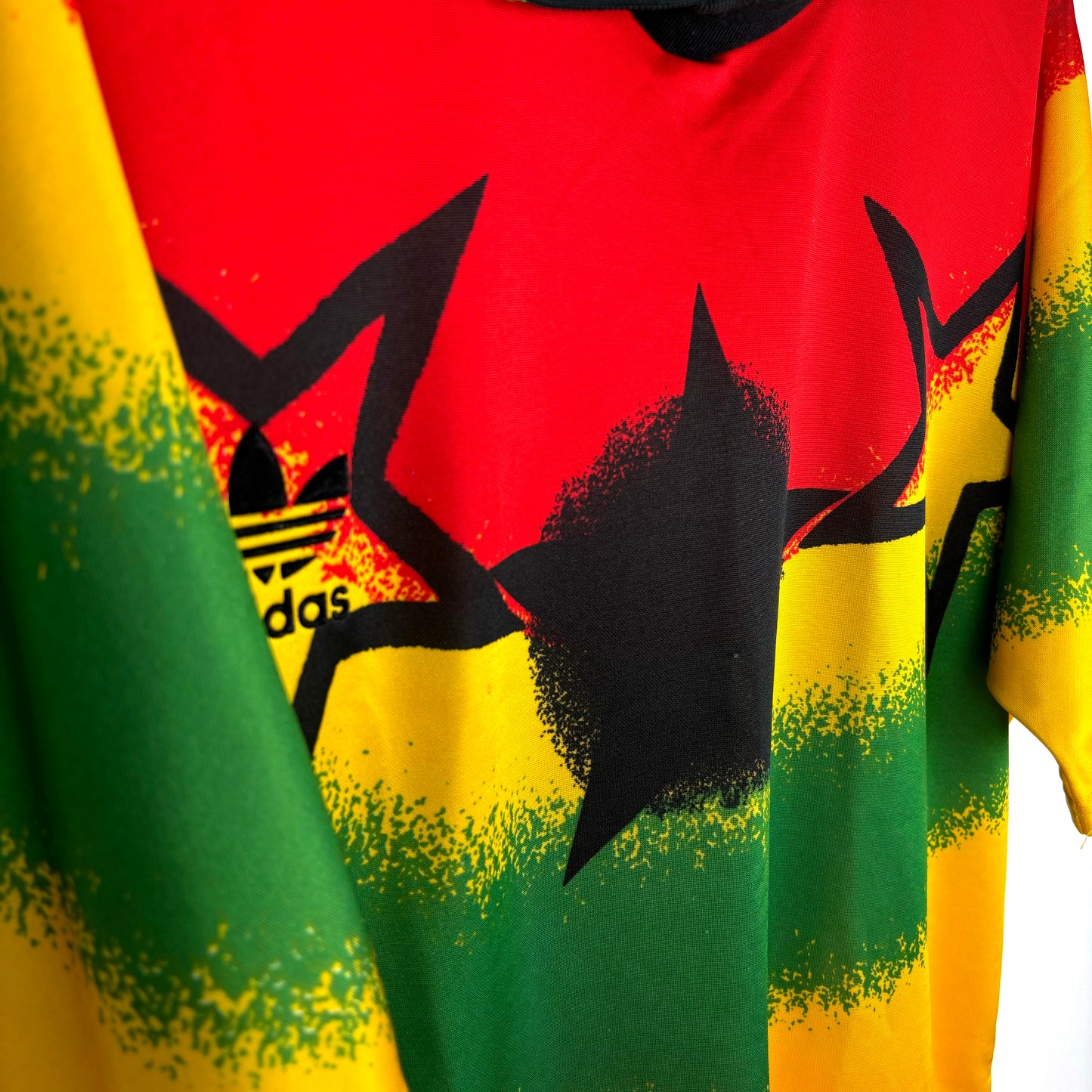 Ghana 1993-1994 Adidas Home Football Shirt