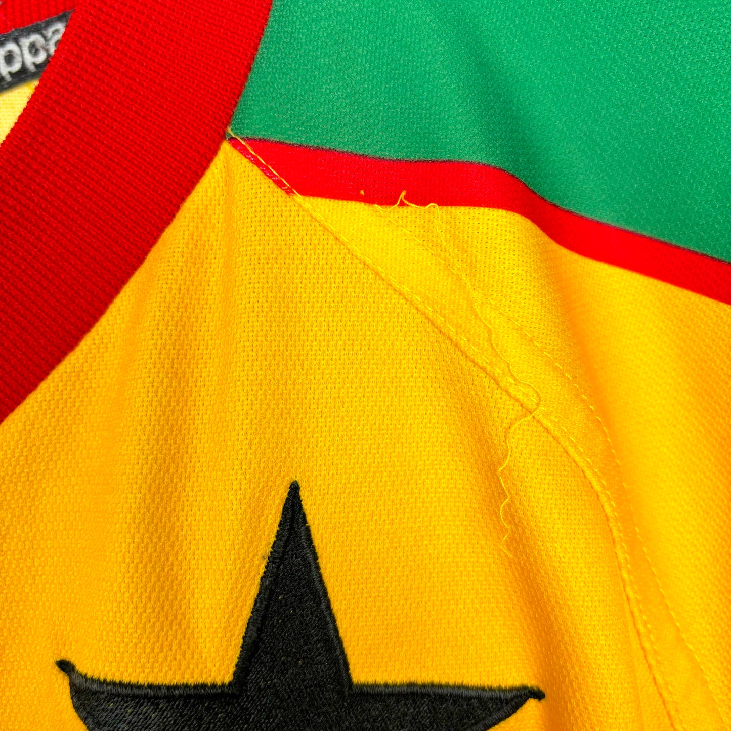 Ghana 1999-2000 Kappa Home Football Shirt