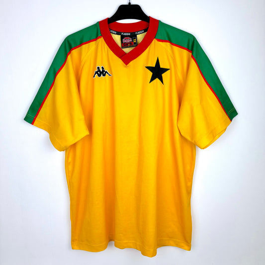 Ghana 1999-2000 Kappa Home Football Shirt