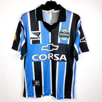 Gremio 1998-1999 Penalty Home Football Shirt