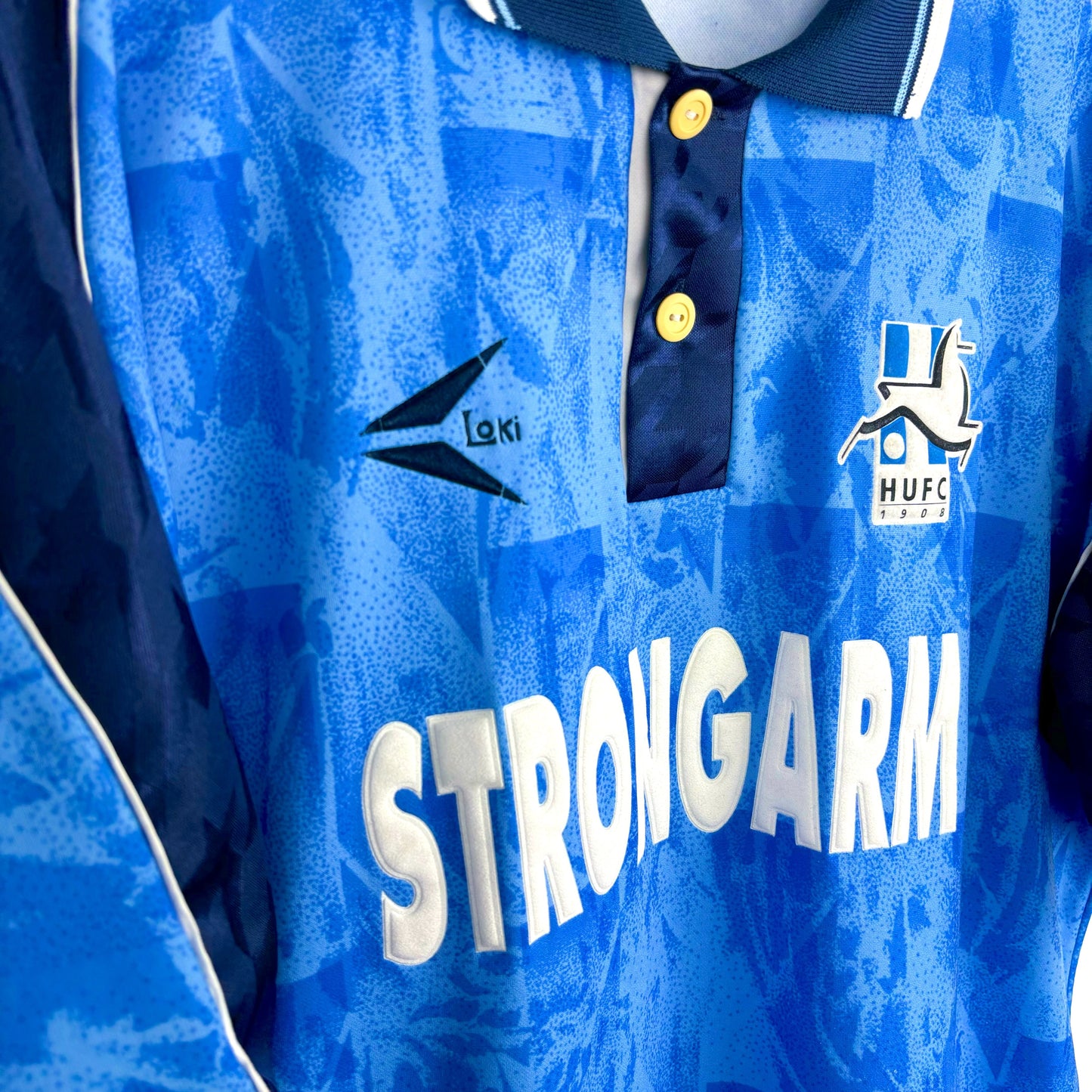 Hartlepool United 1993-1995 Loki Home Football Shirt