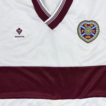 Hearts 1986-1987 Bukta Away Football Shirt