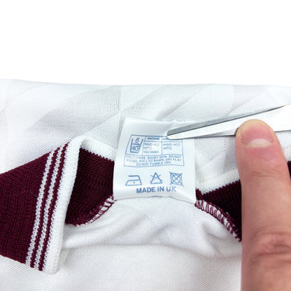 Hearts 1986-1987 Bukta Away Football Shirt