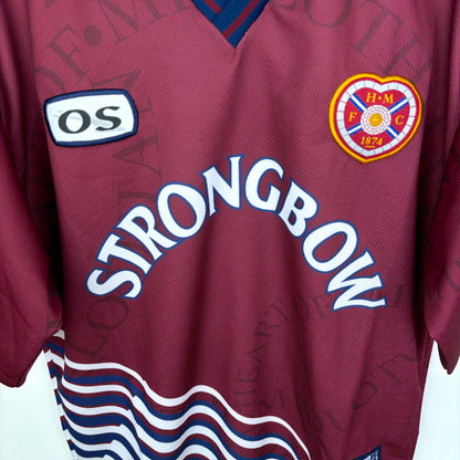 Hearts 1998-1999 OS Home Football Shirt
