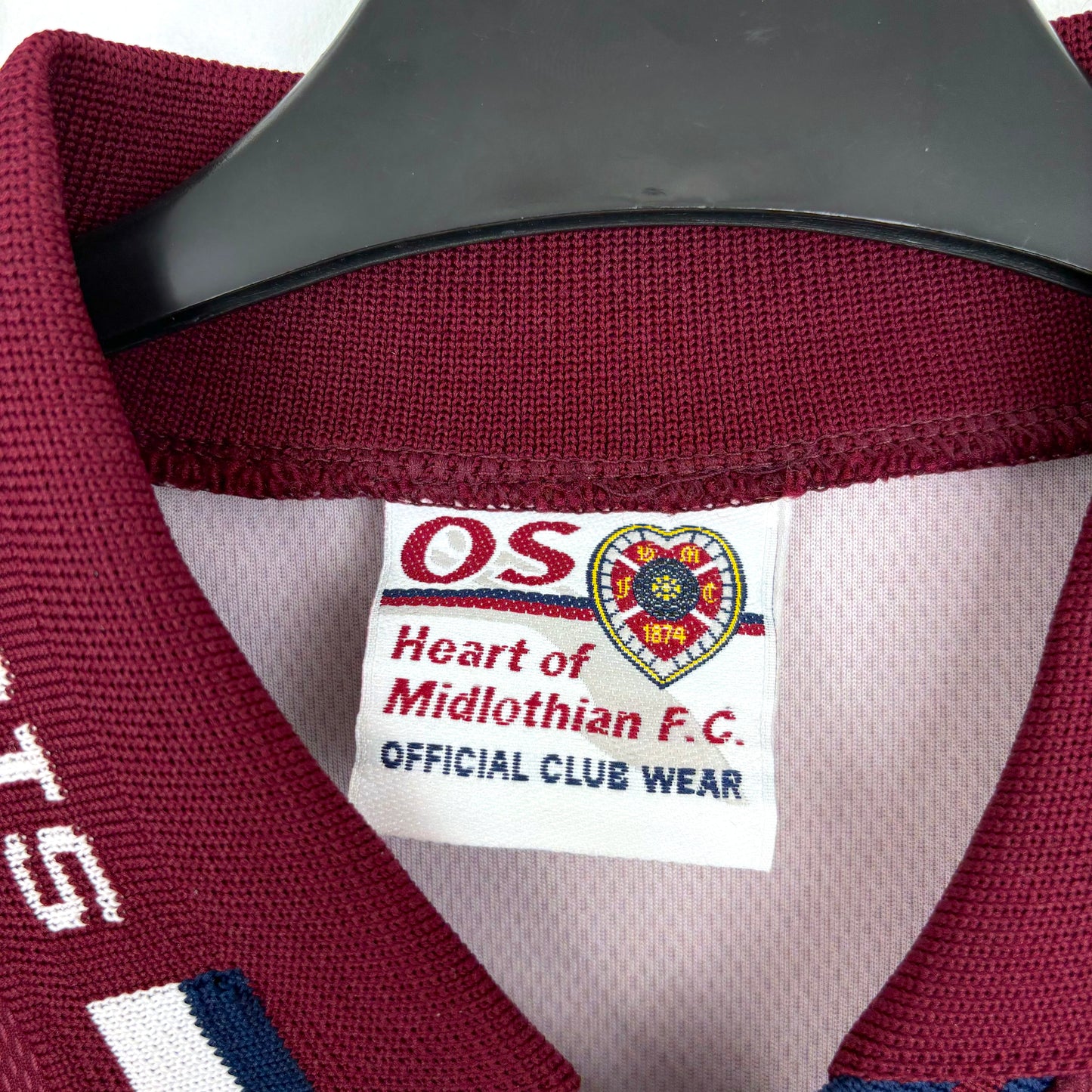 Hearts 1998-1999 OS Home Football Shirt