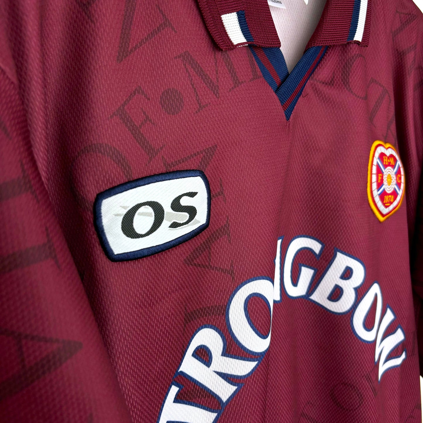 Hearts 1998-1999 OS Home Football Shirt