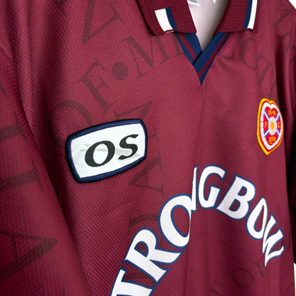 Hearts 1998-1999 OS Home Football Shirt