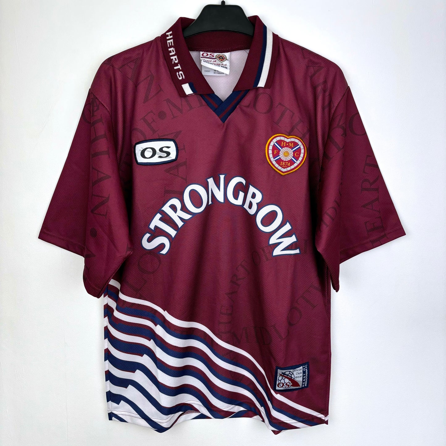 Hearts 1998-1999 OS Home Football Shirt
