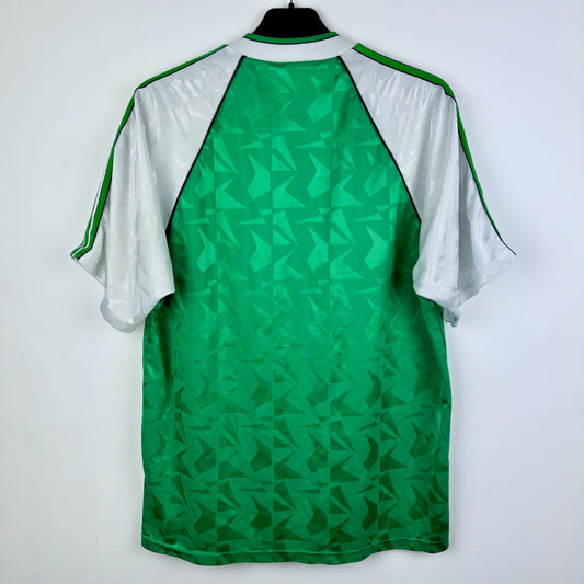 Hibernian 1989-1991 Adidas Home Football Shirt