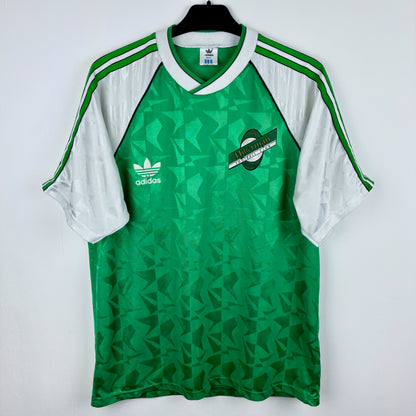 Hibernian 1989-1991 Adidas Home Football Shirt