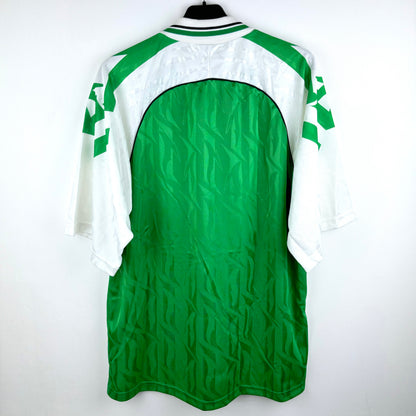 Hibernian 1992-1994 'League Cup Final' Bukta Home Football Shirt