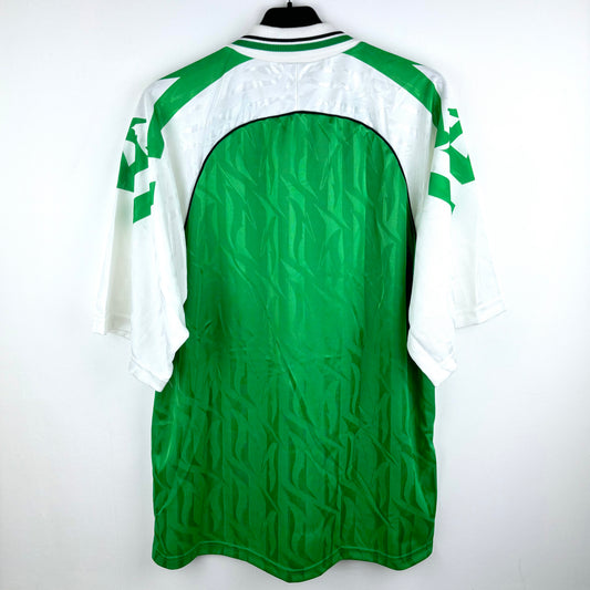 Hibernian 1992-1994 'League Cup Final' Bukta Home Football Shirt